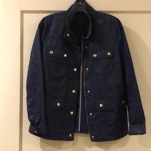 J. Crew downtown field jacket. Navy. Size S.